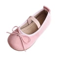 thumbnail image 3 of Viluyesy Girls’ Spring Summer Flat Shoes – Soft Sole English Style Formal and Casual Dress Shoes for Everyday Wear and Special Occasions Pink Size 12.5, 3 of 10