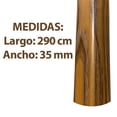 thumbnail image 2 of Esquinero Lambrin Decorativo Estilo Madera Wpc 290 Cm Encino Oscuro, 2 of 3