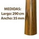 thumbnail image 2 of Esquinero Lambrin Decorativo Estilo Madera Wpc 290 Cm Encino Oscuro, 2 of 3