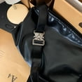 thumbnail image 3 of Bolso Hombro para Mujer Bandolera Cuero PU Plisado Hobo Con Cordón (), 3 of 6