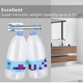 thumbnail image 3 of RUseeN Toilet Paper Holder Self Adhesive, Premium Stainless Steel Rustproof Adhesive Toilet Roll Holder no Drilling for Bathroom, Kitchen, Washroom (2 Pack, Sliver), 3 of 7