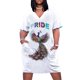 thumbnail image 1 of Vestido suelto con bolsillo Peacock Pride vestido de verano para mujer vestidos de mujer 2025, 1 of 7