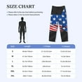 thumbnail image 4 of Sikiie Shark With USA Flag Pajama Pants Men, PJ Bottoms, Sleep & Lounge Pants-Medium, 4 of 6