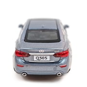 2014 Infiniti Q50S Blue 1:64 Diecast Model Miniature Car by Paudi Model
