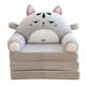 thumbnail image 1 of Sofá plegable para niños con respaldo y reposabrazos 2 en 1 Sofá plegable para niños Sofá plegable con dibujos animados Sofá cama plegable para niños para salón o dormitorio Sin relleno, 1 of 4