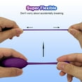 thumbnail image 5 of TLUDA Women Vibrating Egg Wearable Panty Vibrator with Remote Control,Wireless G Spot Stimulator Sex Toys for Women Purple, 5 of 10