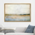 thumbnail image 2 of wall26 Framed Canvas Print Wall Art Grunge Minimal Pastel Landscape Nature Wilderness Illustrations Fine Art Farmhouse/Country Decorative Rustic for Living Room, Bedroom, Office - 16x24 Natural, 2 of 5