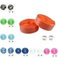 thumbnail image 3 of HEVIRGO 2Pcs Mountain Bicycle Road Bike Handlebar Non-Slip Sponge Straps Riding Tools,Pink, 3 of 10