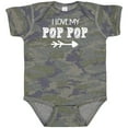 thumbnail image 3 of Inktastic I Love My Pop Pop with Arrow Boys or Girls Baby Bodysuit, 3 of 5