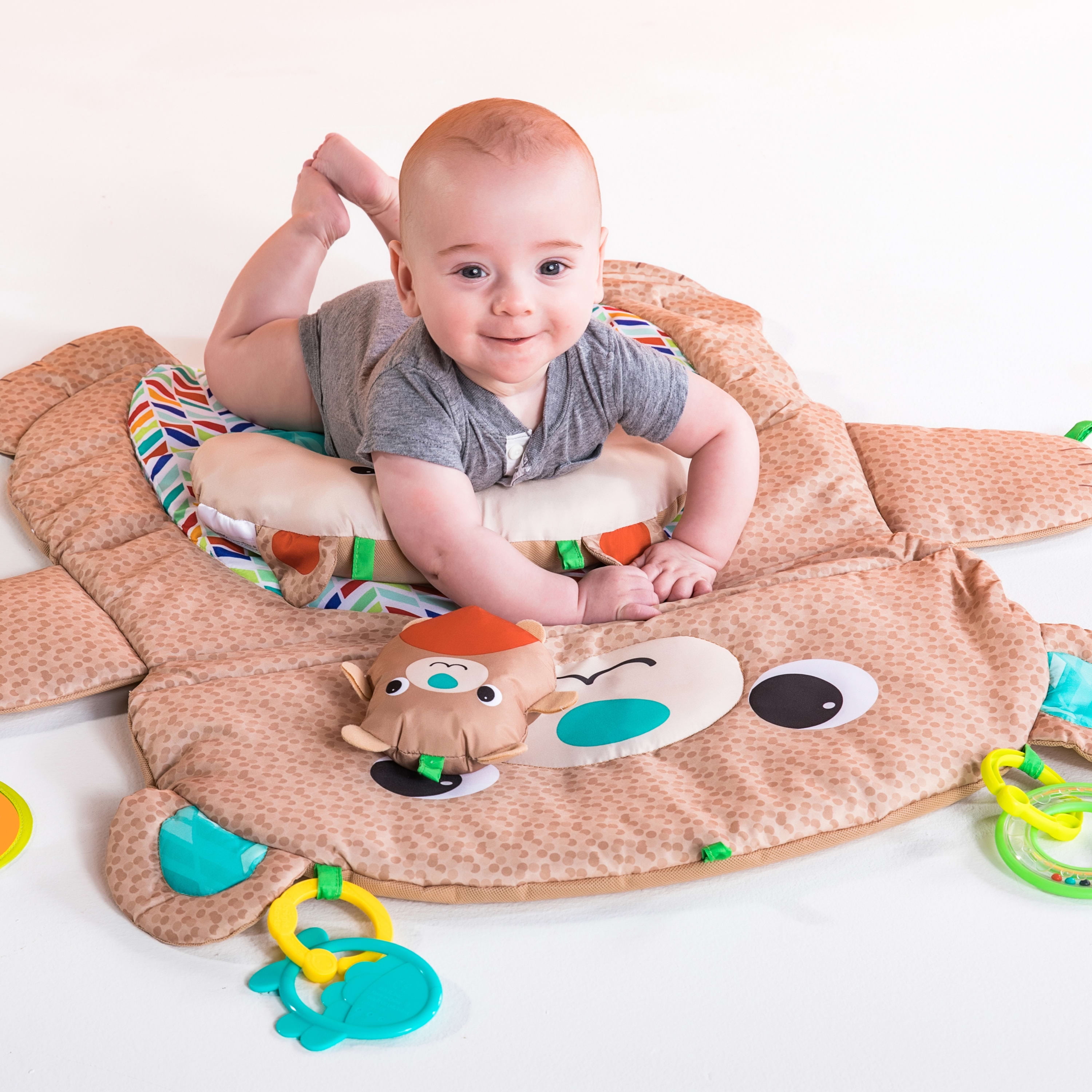 Tummy time sales bear mat