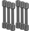 Bates- Child Safety Strap Locks, 6 Pack, Gray Baby Cabinet Locks