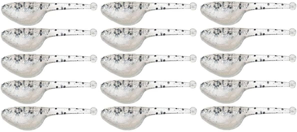 Mr Crappie Shadpole Salt n Pepper 15pk