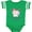 Football Green and White, variant on Inktastic My Big Sister Loves Me Cute Unicorn Boys or Girls Baby Bodysuit