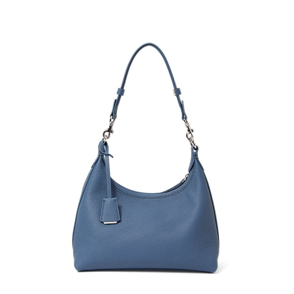Genuine Cowhide Hobo Shoulder Bag Women Crossbody Purse