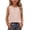 Orange, variant on ITSAME Girls Cotton Tank Tops Striped Print Soft Comfortable Crewneck Kids Casual Sleeveless Shirts Pink Size 12-13