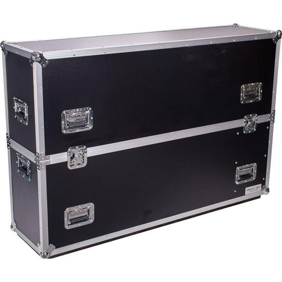 DEEJAY LED DJ Turntable Case TBH1LED50WHEELS