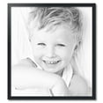 thumbnail image 2 of ArtToFrames 30" x 33" Black Picture Frame, 30x33 inch Black MDF Poster Frame (WOM-5180), 2 of 8