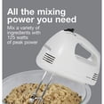 thumbnail image 5 of BATIDORA MANUAL 5VEL 125W BLANCO PROCTOR SILEX Proctor Silex 62515PS, 5 of 5