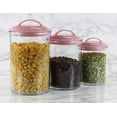 thumbnail image 3 of Reston Lloyd 6pc Acrylic Canister Set  Pink, 3 of 5