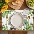 thumbnail image 4 of St. Patrick's Day Placemats Set of 4, Spring Lucky Shamrocks Green Truck Country Placemats for Dining Table, Place Mats for Kitchen Tabletop, Waterproof Wipeable Dining Table Mats Set, 4 of 9