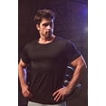 thumbnail image 6 of 2 Pack Men's Quick Dry Workout T-Shirts Short Sleeve Activewear Moisture Wikcing Gym Running Tee Shirts Breathable Tee Top, Black & Black, L, 6 of 8