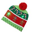thumbnail image 5 of Gorro de Navidad Monstrate con luz LED muñeco de nieve y Reno para niños y adultos, 5 of 5