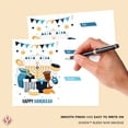 thumbnail image 2 of Happy Hanukkah Greeting Cards, To and From Chanukah Jewish Holiday Complimentary Note Cards and Tags for Gifts and Presents | 4.25 x 5.5” | 25 per Pack, 2 of 6