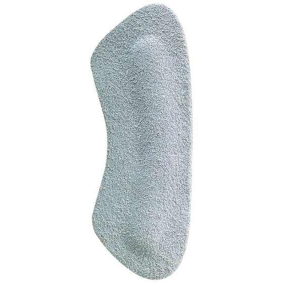 Pedag - Stop Padded Leather Heel Grips, Gray - Walmart.com