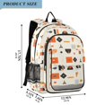thumbnail image 2 of FORMRS Unisex School Backpack 17" Student Travel Bag with Laptop Compartment, Minimalist Geometric Pattern, 2 of 7