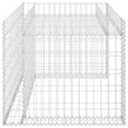 thumbnail image 4 of vidaXL Lawn Mower Garage with Raised Bed 43.3"x31.5"x23.6" Steel Wire, 4 of 5
