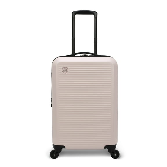 Protege 20 inch Unisex Hard Side Carry-on Spinner Luggage, Matte Pink