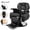Black, variant on Artist Hand Reversible Foot Pedal Recliner Barber Chair Heavy Duty Hydraulic Salon Hair Stylist Tattoo (Black)