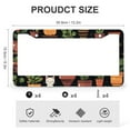 thumbnail image 3 of License Plate Frames Plants And Cats In Flower Pots Licenses Plates Frames Front Licenses Plate Covers Car Tag Frame 2 Pieces Cat Gardening Aluminum Metal License Plate Frame Vehicles, 3 of 6