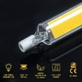thumbnail image 3 of High-Performance R7s Led Bulb (2 Pack) 15W Double Ended Super Bright T3 J-Type Halogen Replacement 100W Equivalent, Fast Heat Dissipation & Energy-Saving, for Home Business Lighting, 360°Beam Angle, 3 of 5