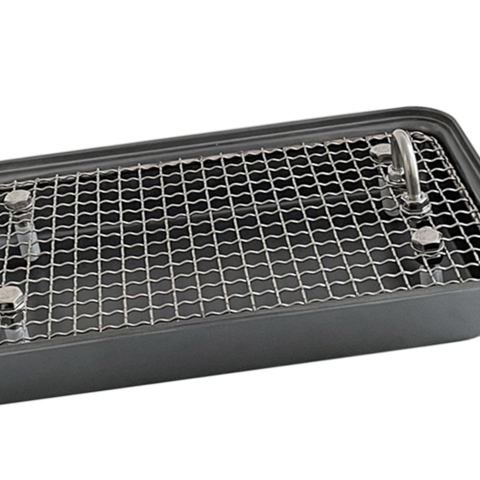 Small Animal Cage Toilet Rabbit Litter Toilet Easy to Clean with Grid for Rabbit Bunny Guinea Pig Chinchilla Cage Accessories Gray