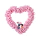 thumbnail image 1 of Corona en forma de corazón para San Valentín, decoración para el día de San Valentín, regalo, guirnalda para el hogar. Rosa, 1 of 9