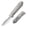 Silver Gray, variant on Kizer Harpoon Fold Folding Knife composite steel Blade Titanium & Micarta Handle Ki4784A4