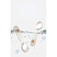 thumbnail image 5 of 304 Stainless Steel Kids Cartoon Pattern Portable Spoon Fork Baby Toddler Feeding Tableware Baby Cartoon Fork Spoon Pink Spoon Fork Set (Color Box), 5 of 5