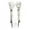 White, variant on Mikilon Halloween Decorations Hand Arms Garden Lights Hand Crawling out of the Ground LED Lamp Halloween Horror Garden Decoration Stakes White