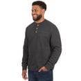 thumbnail image 5 of Ozark Trail Men's Fleece Lined Henley Shirt with Long Sleeves, Sizes S-2XL, 5 of 5