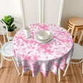 thumbnail image 6 of Tie Dye Tablecloth Round 60 Inch Table Cloth Cover Mat Holiday Party Decoration for Dining Room Home Kitchen Picnic, 6 of 6