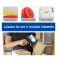 thumbnail image 4 of Printer Jet, English 12.7mm Handheld Inkjet Printer Portable Small Label Coding Machine Production Date QR Barcode Logo Permanent Ink ,Fast Printing, 4 of 7
