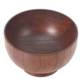 thumbnail image 2 of Cuenco de madera para ensalada de frutas, fideos y arroz, utensilios de cocina, recipiente para comida, vajilla grande de 14 cm., 2 of 9