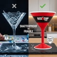 thumbnail image 3 of RGHJAR-12oz Reusable Unique Drinking Glasses for Parties, Durable Champagne Flutes –Sturdy Stem Glass for Party Cup for Adults, st patricks day accessories & spring break essentials, 3 of 3