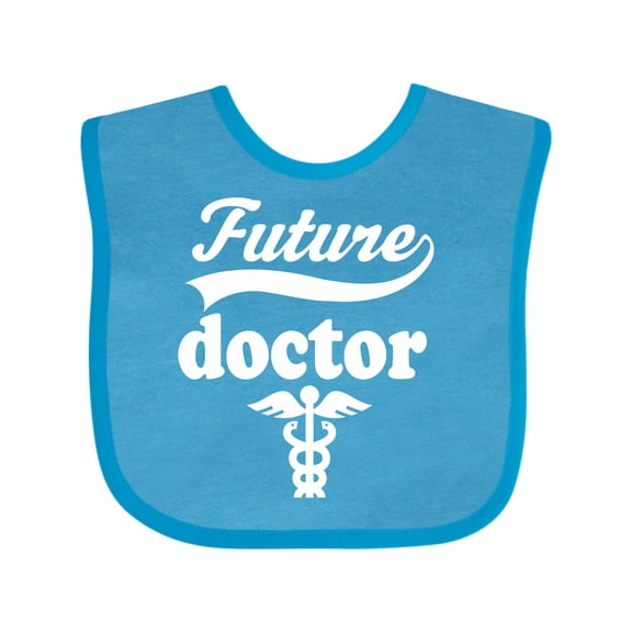 Inktastic Future Doctor Medical Career Boys or Girls Baby Bib