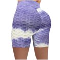 thumbnail image 1 of Abcnature Plus Size Shorts, Womens Athletic Shorts, Fashion Women Short Multicolor Tight High Waist Elasticity Sports Yoga, Comfy Beach Shorts, Yoga Pants, Cycling Sport Shorts Purple L, 1 of 3