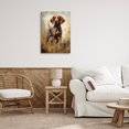 thumbnail image 4 of Stupell Industries Rustic Lodge Alert Hunting Dog Canvas Art, 20 x 30, by Petals Prints Design, 4 of 8
