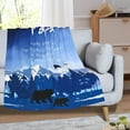 thumbnail image 2 of Yibo Christmas Pawpaw Gifts Blanket Flannel Soft and Comfortable Anti-static Bed Sofa Blanket, 2 of 7