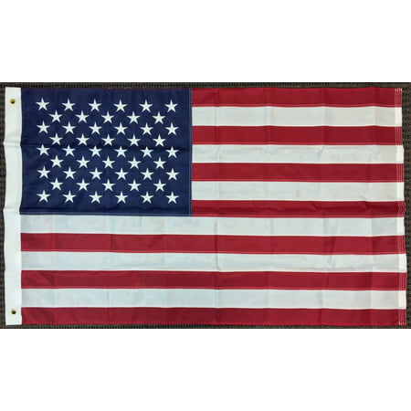 3x5 American Nylon Embroidered Stars Flag United States USA Banner Sewn