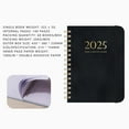 thumbnail image 4 of Planner,Weekly and Monthly Academic Planner, Pocket Folder Notebook for Work & Note Taking Composition Book Note Books for Note Taking Journal Notebook for Women Teacher Appreciation Supplies, Black, 4 of 5